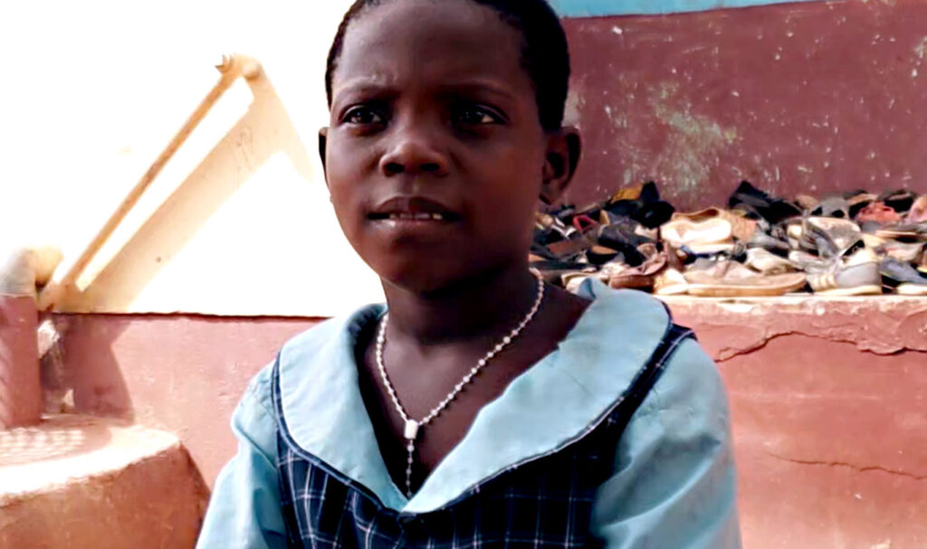 picture of Hope at the Trinitarian orphanage